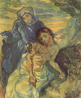Vincent Van Gogh Pieta (nn04) oil painting image